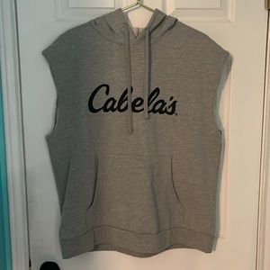 Cabelas distressed sweatshirt